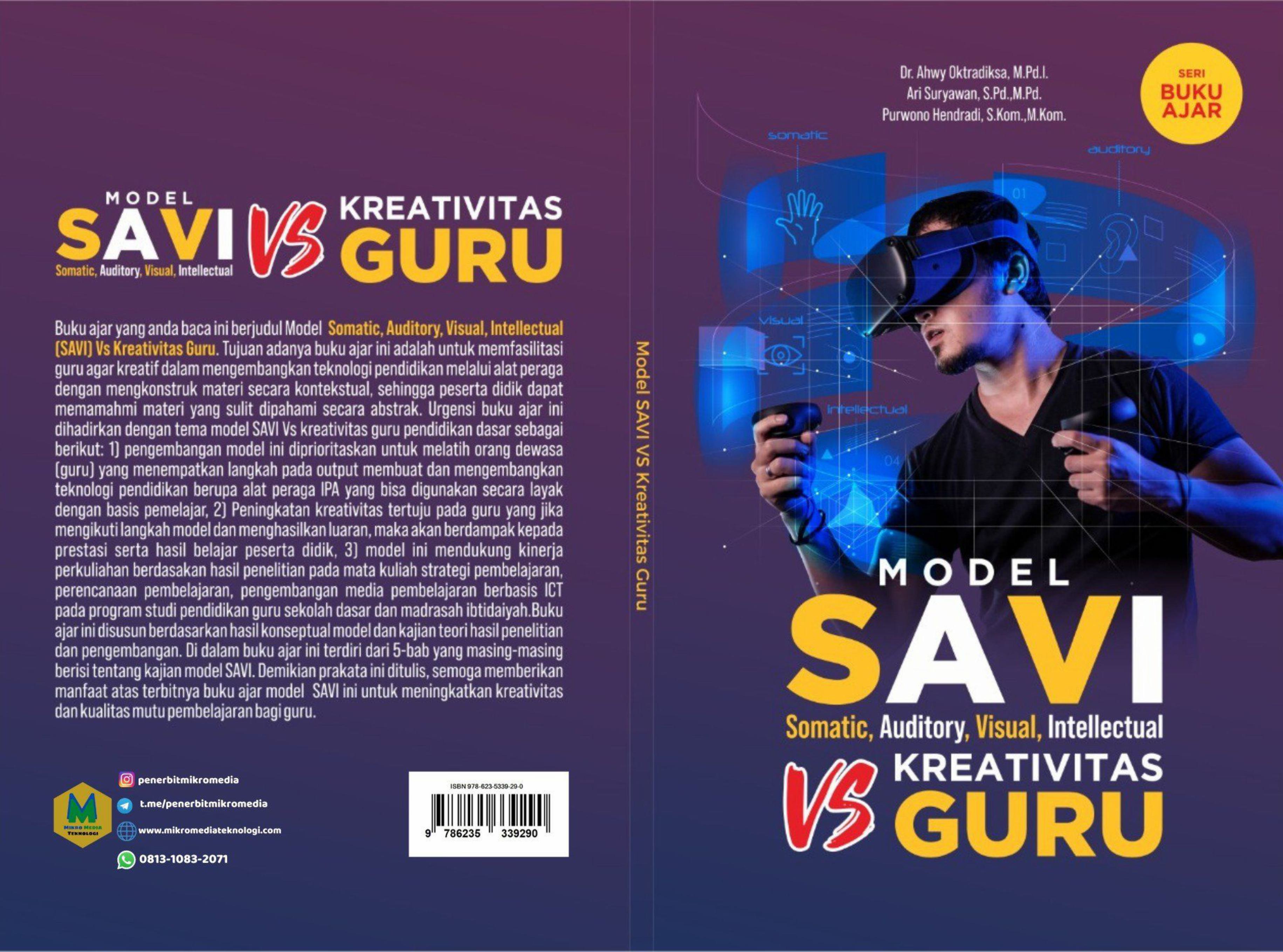 Model SAVI vs Kreativitas Guru